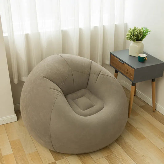 Grand canapé gonflable paresseux en PVC, siège de chaise longue, Pouf, canapé bouffant, Tatami, fourniture de salon