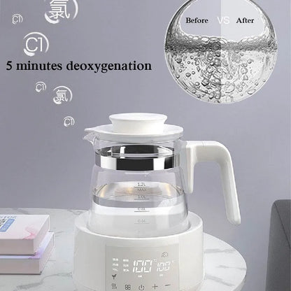 Régulateur de lait thermostatique pour bébé, 1,2 l, bouilloire pour bébé, garde au chaud 24 heures, eau chaude, Pot isolant intelligent, chauffe-lait en poudre