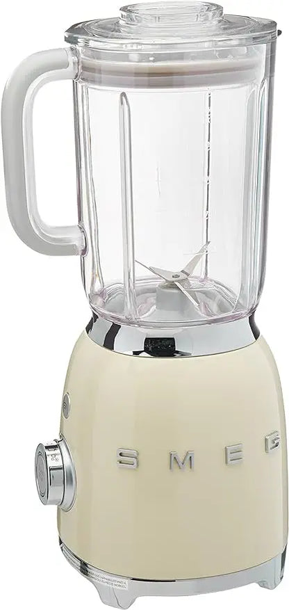 Smeg BLF01CRUS Mélangeur style années 50, crème, 48 onces