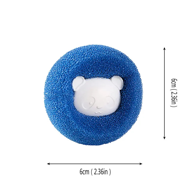 Boule réutilisable pour épilateur de poils d'animaux, 1 à 5 pièces, Machine à laver, filtre, autocollant en laine, épilateur de poils de chat, attrape-peluches pour la maison