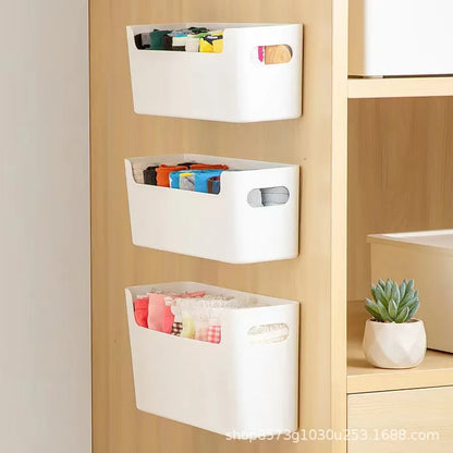 Wall Mounted Drawer Organizers for Underwear and Socks, Space Saving Solution for Dorms and Closets