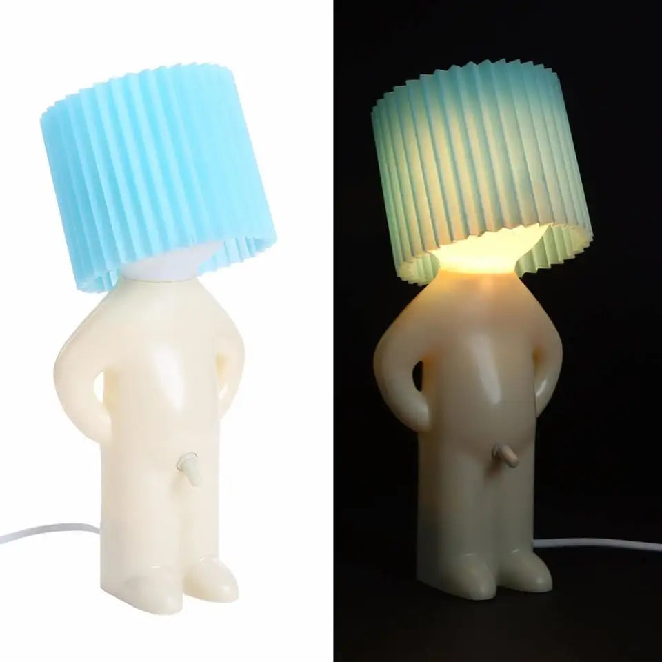 Lampe créative Mr.PA Little Shy Man, petite veilleuse, lumières de bureau, décoration de la maison, joli cadeau