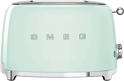 SMEG 2 Slice Toaster with Sandwich Racks, Black