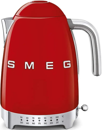 Bouilloire électrique variable Smeg KFL04 SSUS, acier inoxydable poli