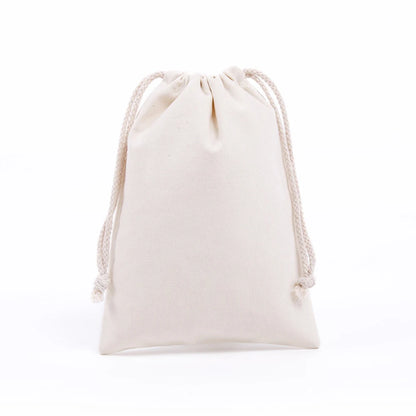 Drawstring bag Cotton Shopping Shoulder bag Eco-Friendly folding Tote Portable Handbags foldable grocery bags Canvas Storage Bag