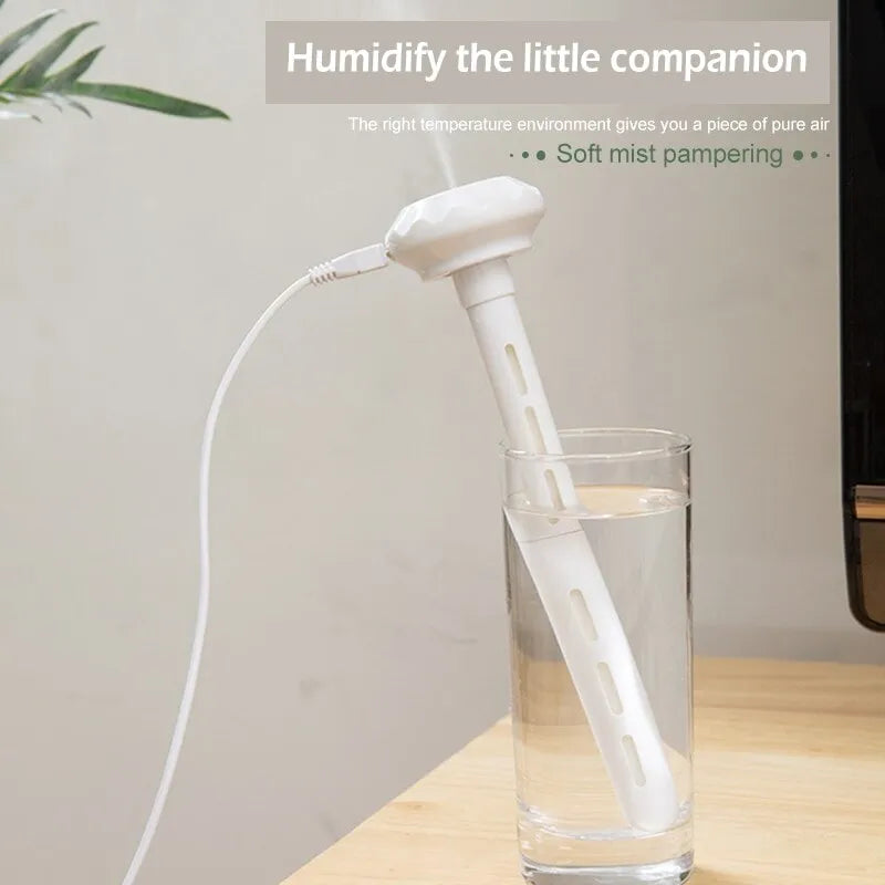 Usb Humidifier Bedroom Living Room Household Electric Load Office Desktop Small Portable Nano Spray Water Replenisher