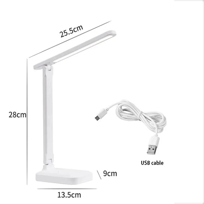 Xiaomi – lampe de Table pliante tactile Led, lampe de chevet, de lecture, Protection des yeux, lampe de nuit Portable, batterie 4000mAh, lampe de bureau à intensité variable