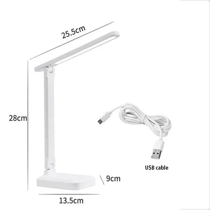 Xiaomi – lampe de Table pliante tactile Led, lampe de chevet, de lecture, Protection des yeux, lampe de nuit Portable, batterie 4000mAh, lampe de bureau à intensité variable