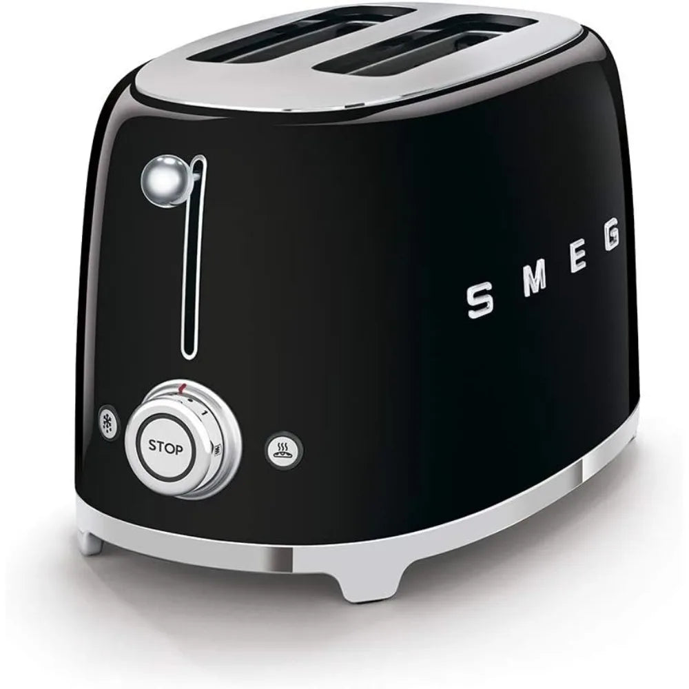 SMEG 2 Slice Retro Toaster (Black)