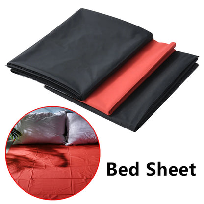 Draps de lit imperméables en PVC 100% pour adultes, couverture de lit pour jeux sexuels, drap plat pour rapports sexuels, couverture de Spa, Double, simple, Queen Size