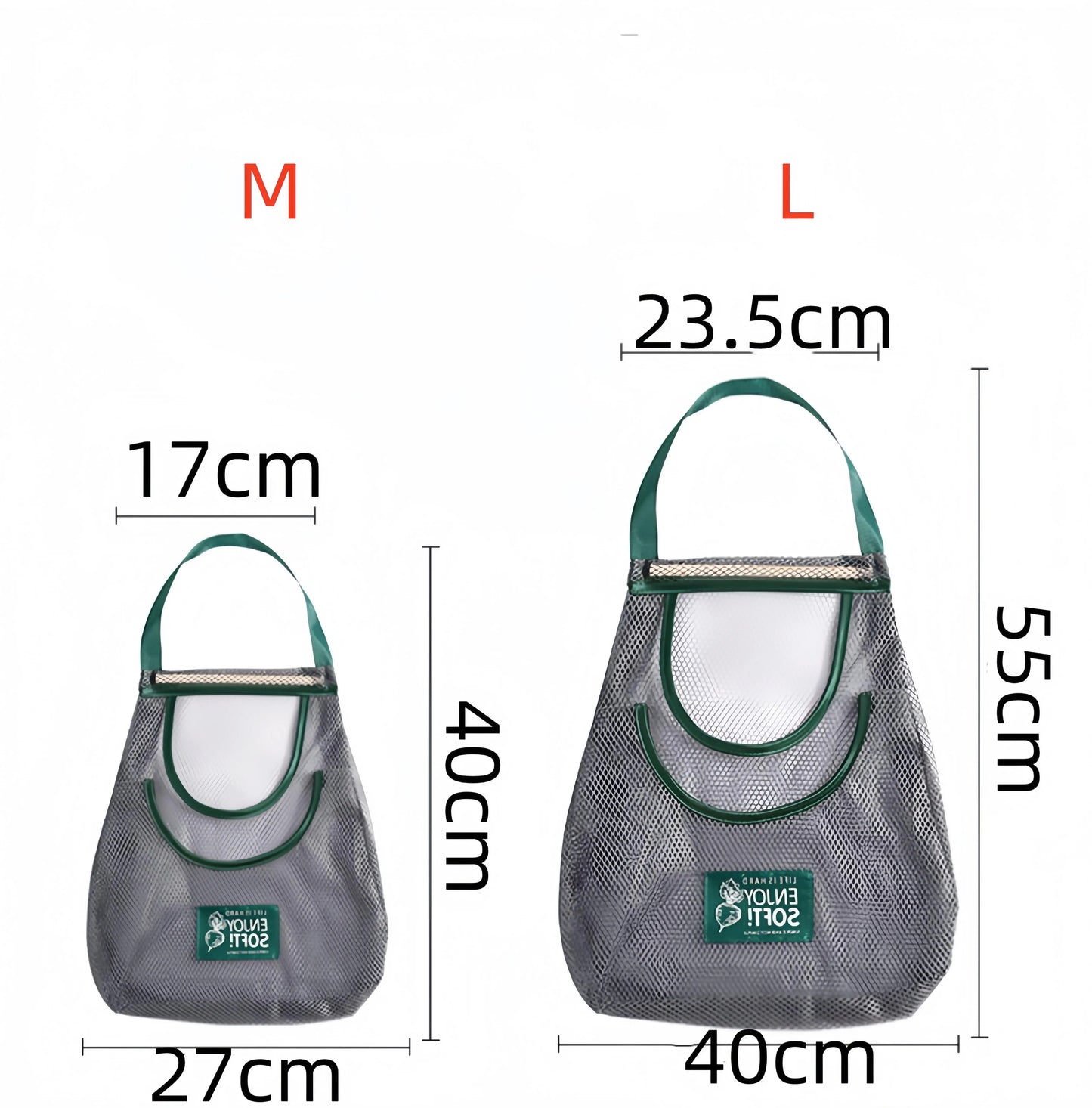 Sacs en filet suspendus de cuisine multicouches pour ail, oignon, gingembre, légumes-sacs de rangement