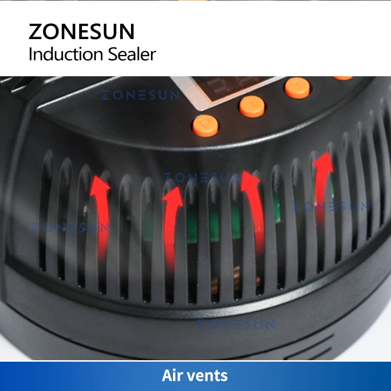 ZONESUN – Machine électromagnétique portative de scellage de bouteilles, scelleuse à Induction portative, couvercle en aluminium, flacon en plastique ZS-DL800