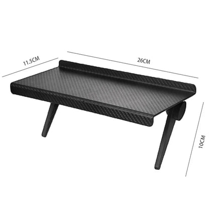 Estante superior ajustable para pantalla de TV, soporte para Monitor de ordenador, estante superior para pantalla de escritorio, organizador de amigos para TV, estante de almacenamiento para el hogar y la Oficina