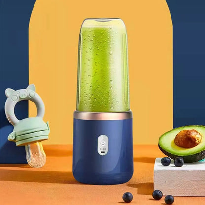 Portable Blender Bottle Electric 6 Blades Multifunction Juice Blender Fresh Juice Smoothie Blender Ice CrushCup Food Processor