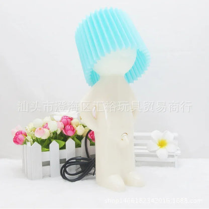 Naughty boy Mr.P a little shy man creative lamp small night lights,night lights home decoration nice gift WJ926