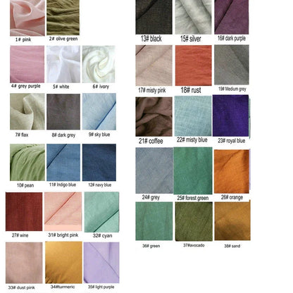 Ensemble de draps en lin lavé 100%, draps de lit en lin naturel, 2 taies d'oreiller, respirant, doux, literie de ferme, drap plat, 3 pièces