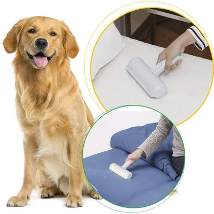 Une main utiliser manière rouleau épilateur pour animaux de compagnie enlever chien chat auto-nettoyant charpie épilateur pour animaux de compagnie nettoyage des poils d'animaux