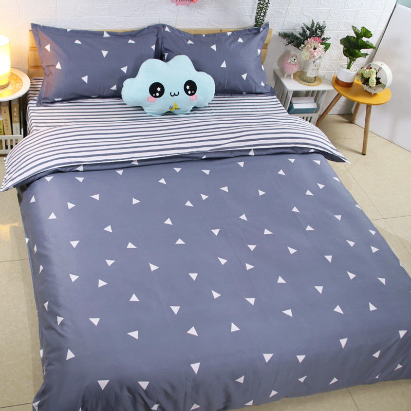 Bed Pure Cotton Quilt Cover Summer Student Dormitory Single Bed Supplies