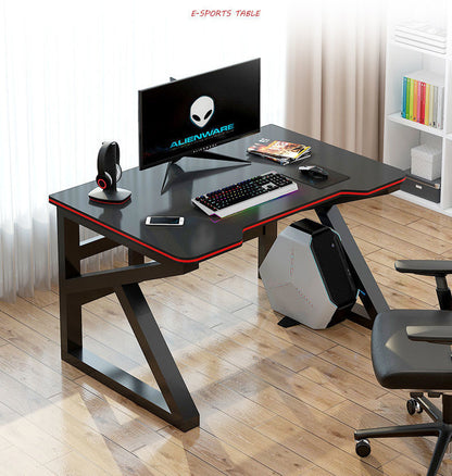 Mesa de escritorio para computadora, dormitorio en casa, mesa para deportes electrónicos