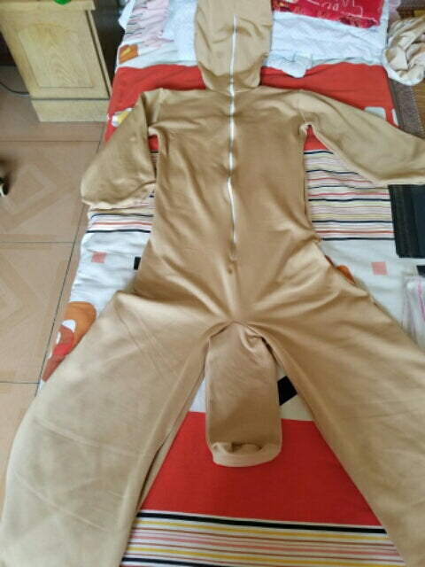 Velvet Skin Tone Fully Clothed Tights Dog Suit Mummy Sleeping Bag