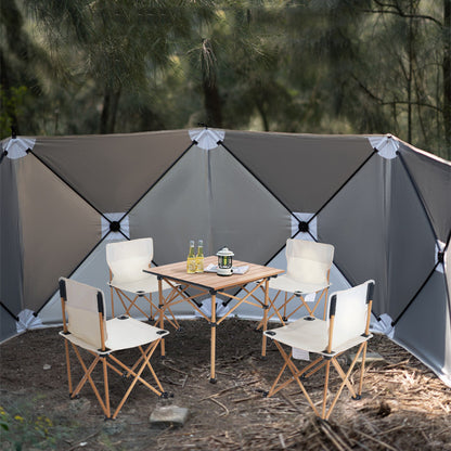 Juego de mesa y silla plegables para barbacoa y picnic al aire libre