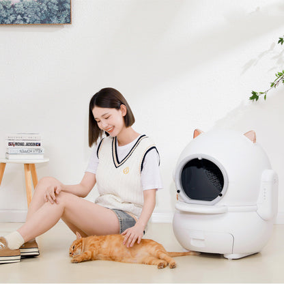 Máquina automática inteligente de arena para gatos de desodorización y esterilización