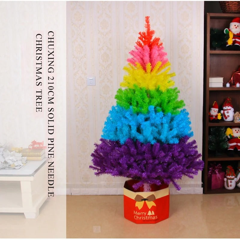 60cm Home Shopping Mall Gradient Colorful Christmas Tree