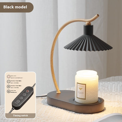 Pleated Iron Aromatherapy Wax Retro Atmosphere Table Lamp