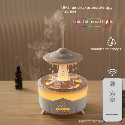 Nouveau humidificateur goutte de pluie ovni humidificateur d'air goutte d'eau USB aromathérapie huiles essentielles diffuseur d'air aromatique fabricant de brume domestique décor à la maison