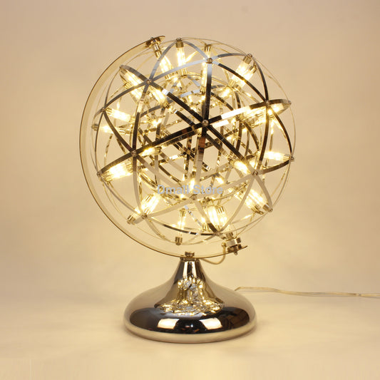 Stainless Steel Ambience Decorative Table Lamp