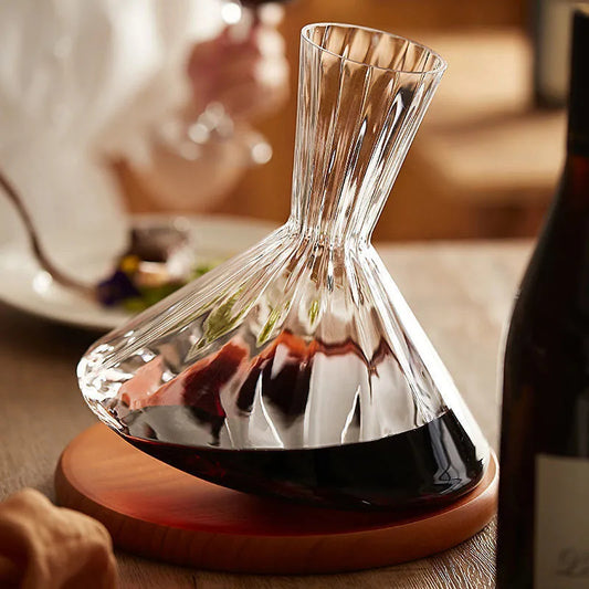 Accueil Carafe à vin en verre de cristal pour vin rouge