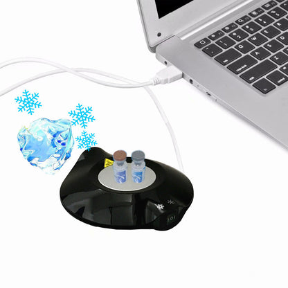 USB Hot And Cold Coaster Refrigeration Heating Dish Cosmetics Cold Preservation Medicine