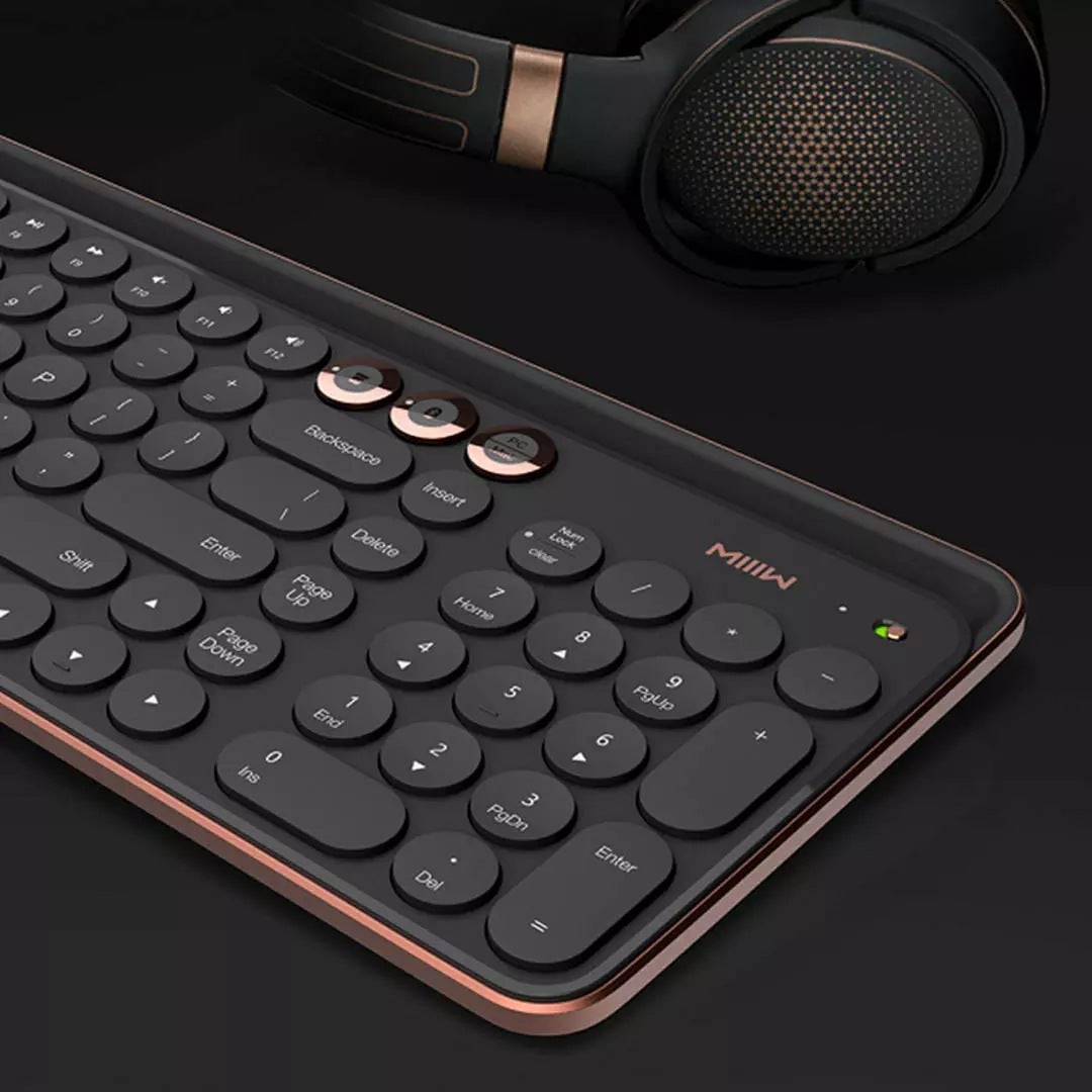 Clavier intelligent sans fil Bluetooth pour bureau à domicile et entreprise