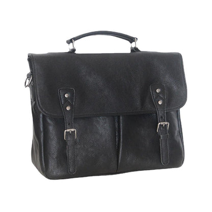 Vintage Cowhide One Shoulder Crossbody Bag