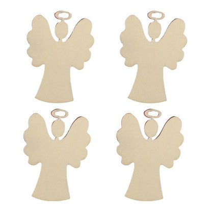 Christmas Tree Decorations Laser Engraved Wood Chips