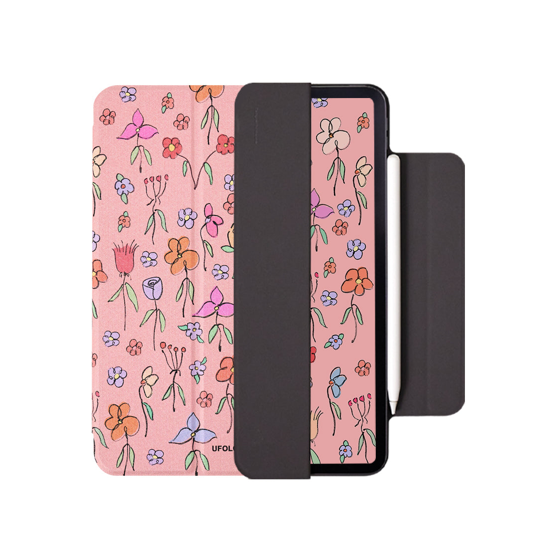 Funda protectora de carcasa plana con succión magnética