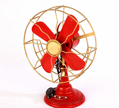 Wrought Iron Fan Creative Home Decoration Ornaments