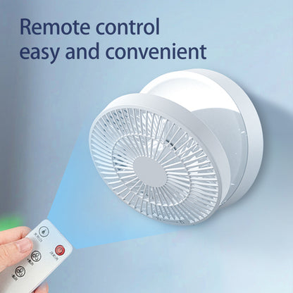 Control remoto portátil recargable techo Usb ventilador plegable eléctrico luz nocturna enfriador de aire electrodomésticos hogar