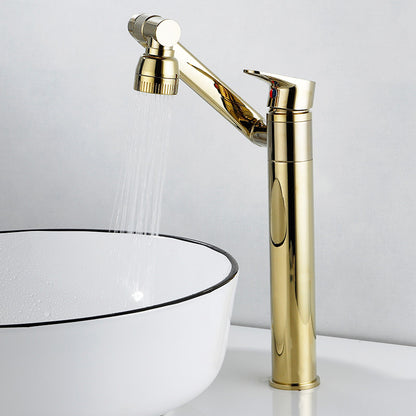 Single Wrench Type Washbasin Faucet For Home Use