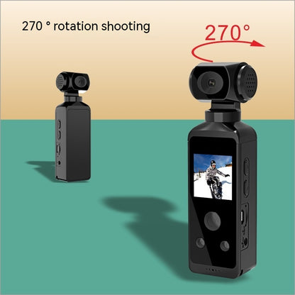 270 Degree Rotating 4K Sports Pocket Camera