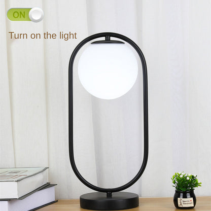 Living Room Decoration Bedroom Bedside Oval Table Lamp