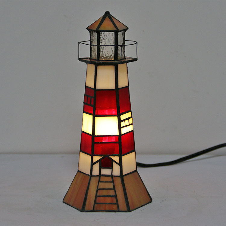 Online Red Glass Tower Lighthouse Exhibition