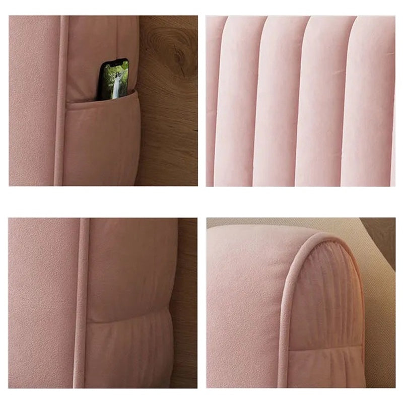 Funda de cama universal gruesa y suave, a prueba de polvo, con protección completa para la cabeza curva