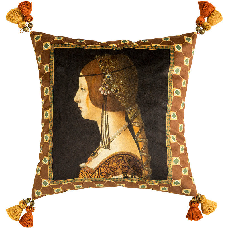 Coussin de chevet américain, taie d'oreiller pour canapé et voiture