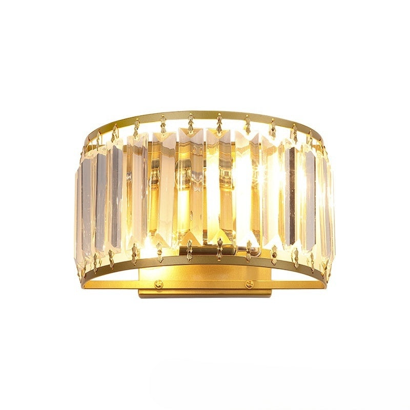 American Simple Crystal Wall Lamp