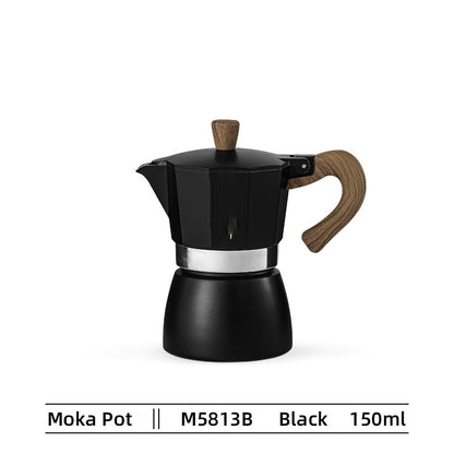 Cafetera manual para uso doméstico y exterior