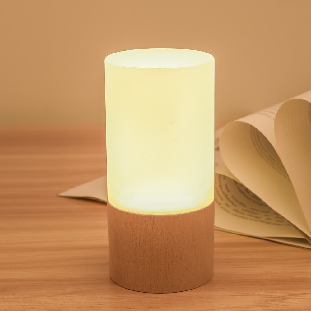 Smart Solid Wood Led Night Light Creation