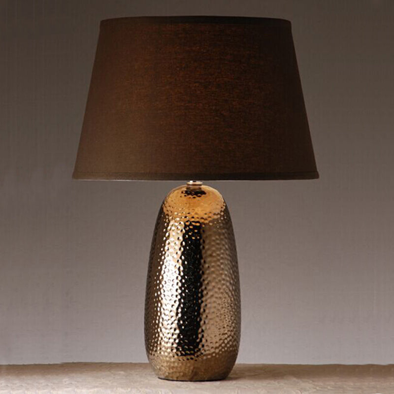 Metal Glazed Ceramic Table Lamp