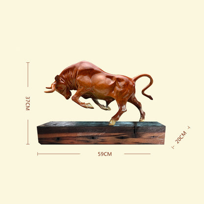 Pure Copper Ox Decoration Crafts