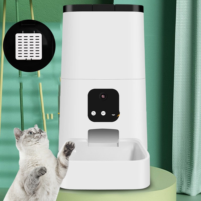 Intelligent Timed And Quantitative Fully Automatic Pet Feeder